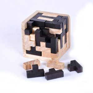 3D Wooden Puzzle Cube