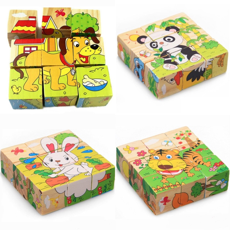Wooden Block 3D Jigsaw Puzzle