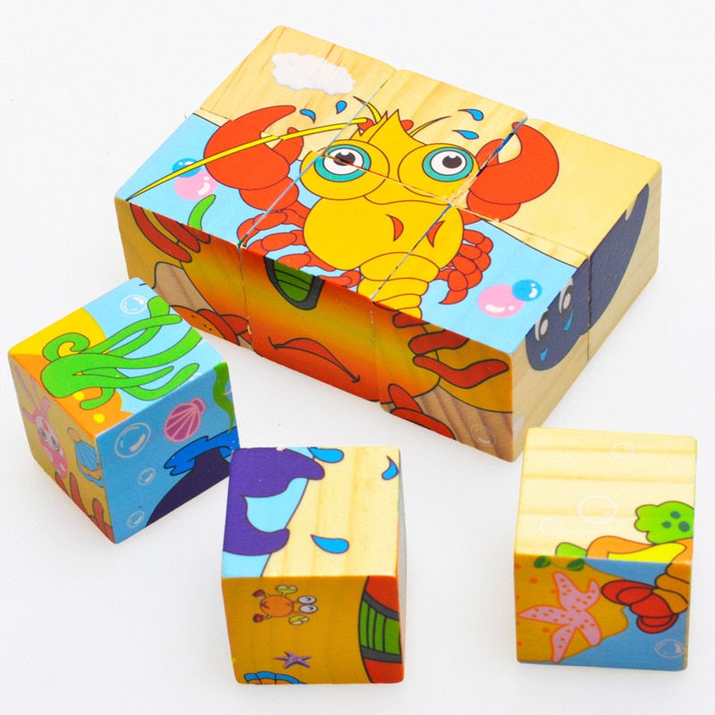 Wooden Block 3D Jigsaw Puzzle