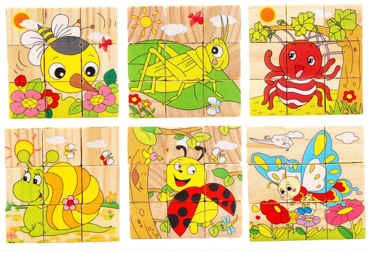 Wooden Block 3D Jigsaw Puzzle