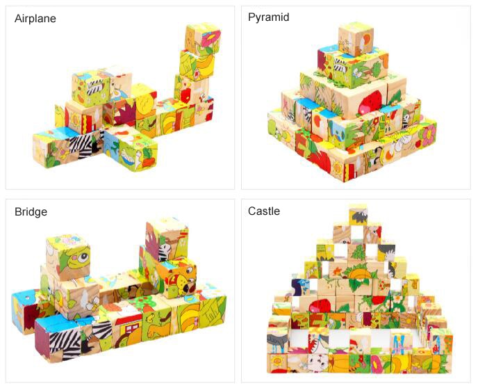 Wooden Block 3D Jigsaw Puzzle