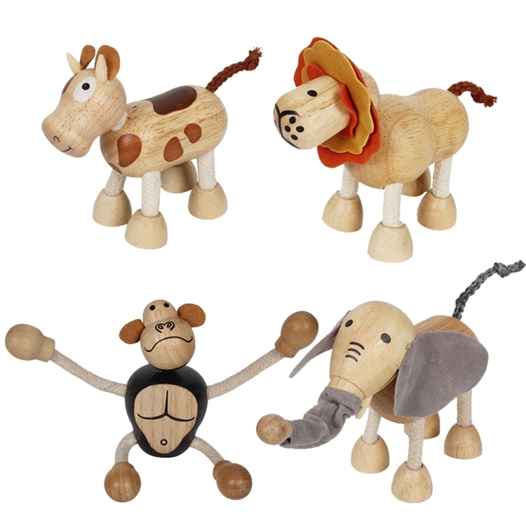 Wooden Animal Toy Model