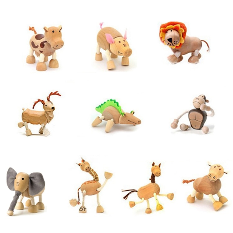 Wooden Animal Toy Model