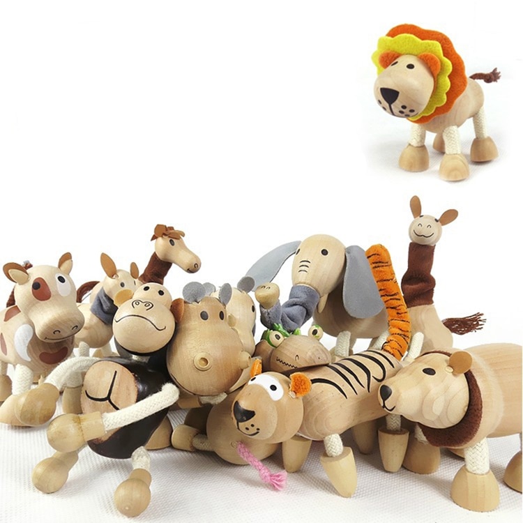 Wooden Animal Toy Model