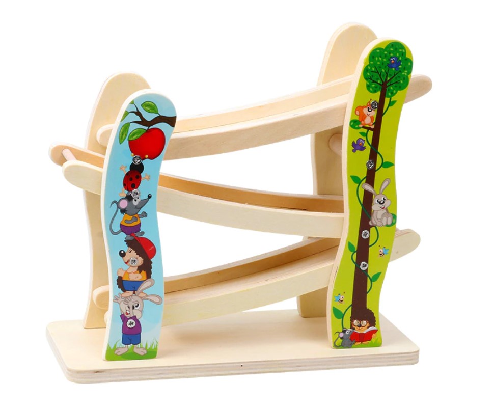 Race Track Wooden Toy