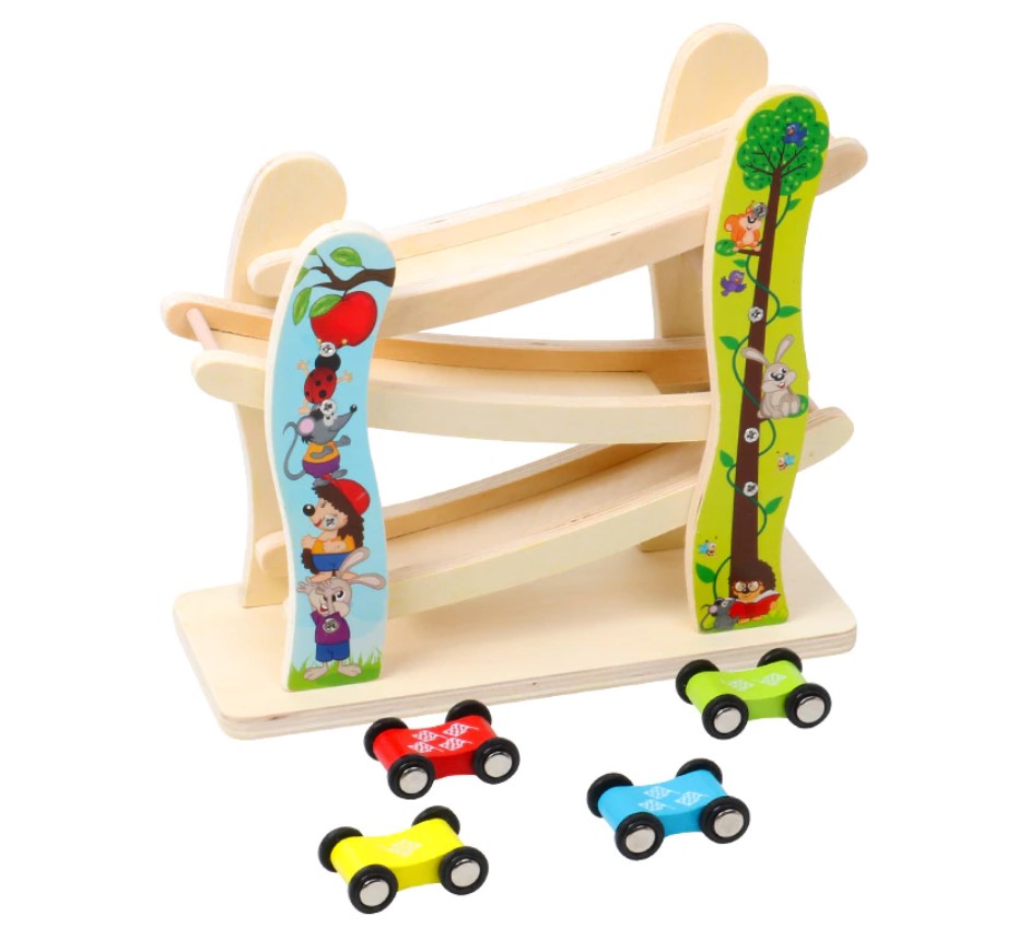 Race Track Wooden Toy
