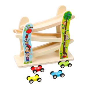 Race Track Wooden Toy