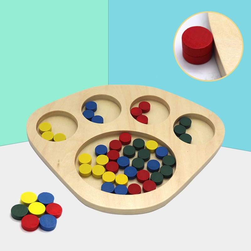 Wooden Geometric Memory Puzzle For Baby Wooden Geometric Memory Puzzle For Baby