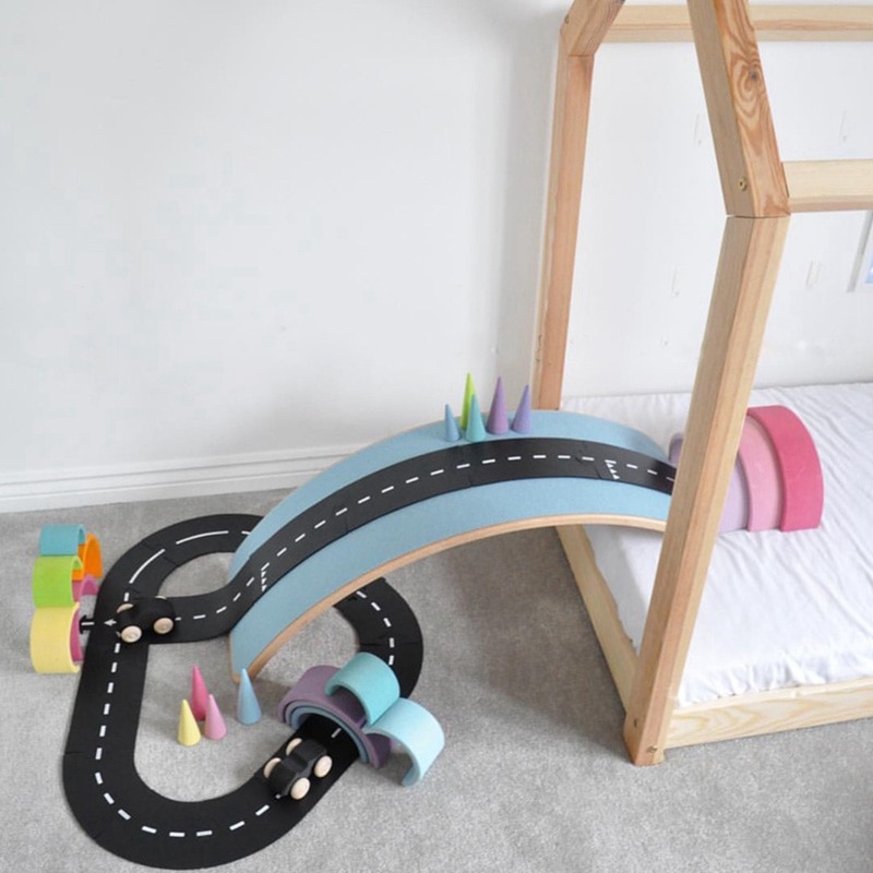 DIY Traffic Roadway Track Puzzle DIY Traffic Roadway Track Puzzle