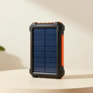 Rugged Solar Power Bank & Emergency Torch