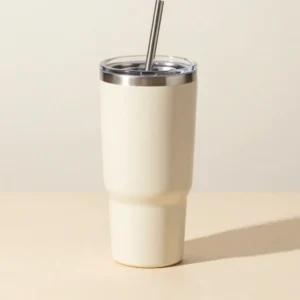 Vacuum-Insulated Stainless Steel Travel Tumbler