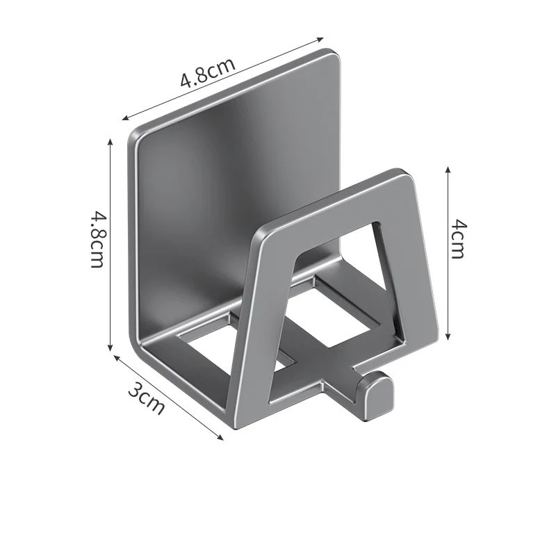 Self-Adhesive Stainless Steel Sponge Rack - Image 6