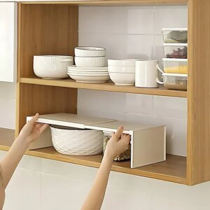 Retractable Kitchen Cupboard Spice Rack Organiser