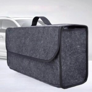 Large Non-Slip Car Boot Organiser with Compartments