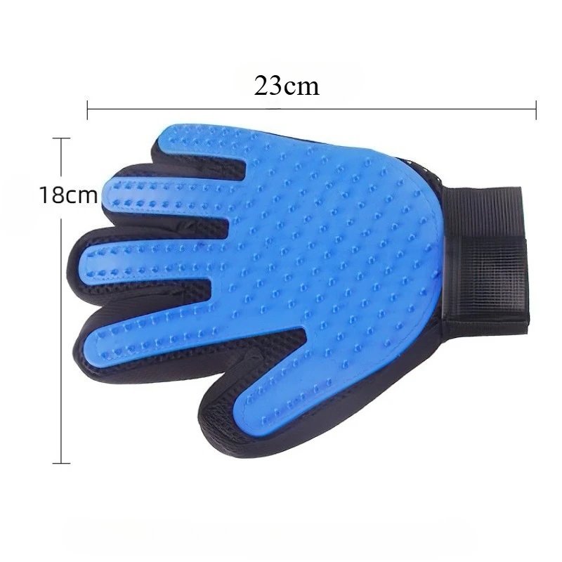 Pet Grooming Glove – Silicone Bath & Hair Removal Mitt - Image 3
