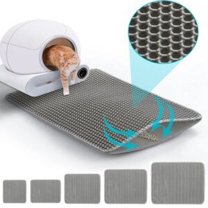 Large Waterproof Cat Litter Trapping Mat
