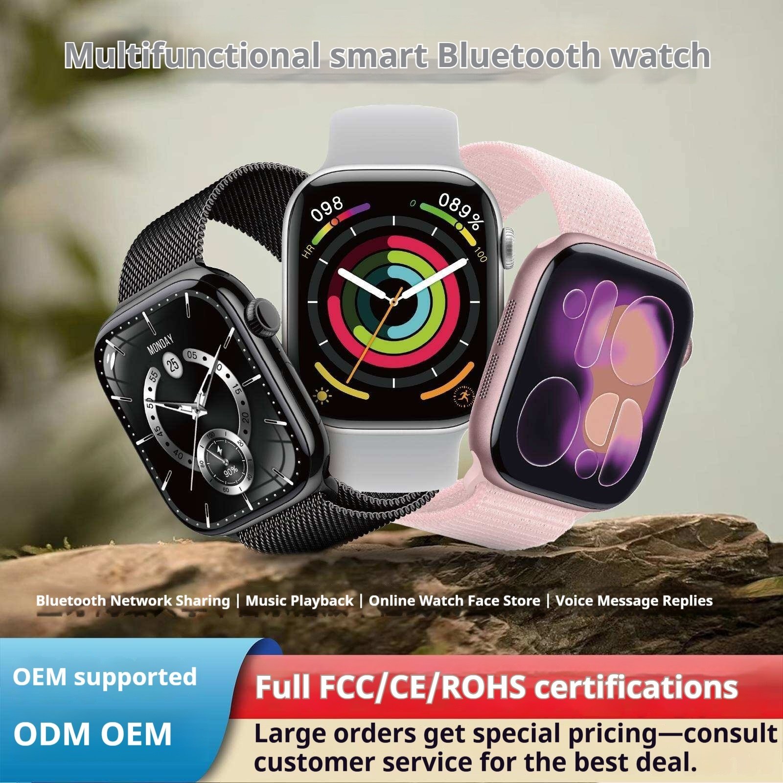 Smartwatch Sports Model With HD Screen 7-in-1 Multifunctionality - Image 4