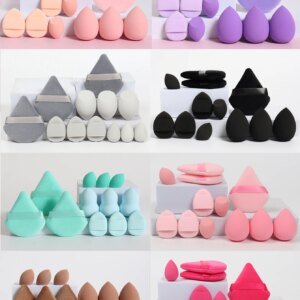 12-Piece Makeup Sponge & Powder Puff Set