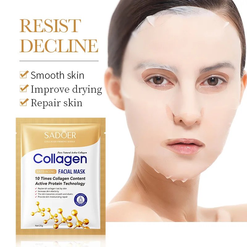 Collagen Firming & Moisturising Face Masks - Image 2