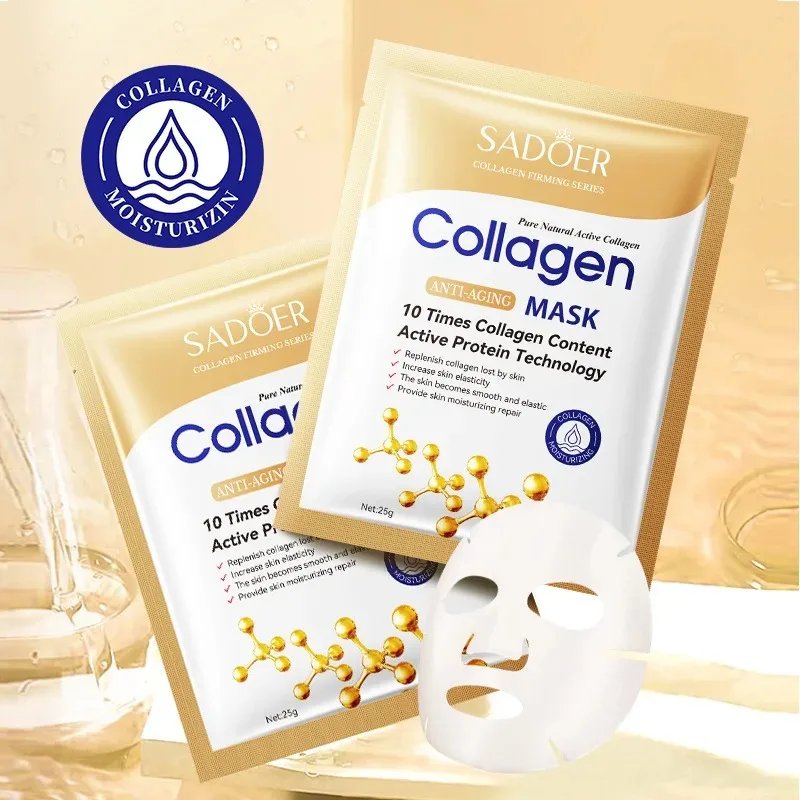 Collagen Firming & Moisturising Face Masks - Image 3