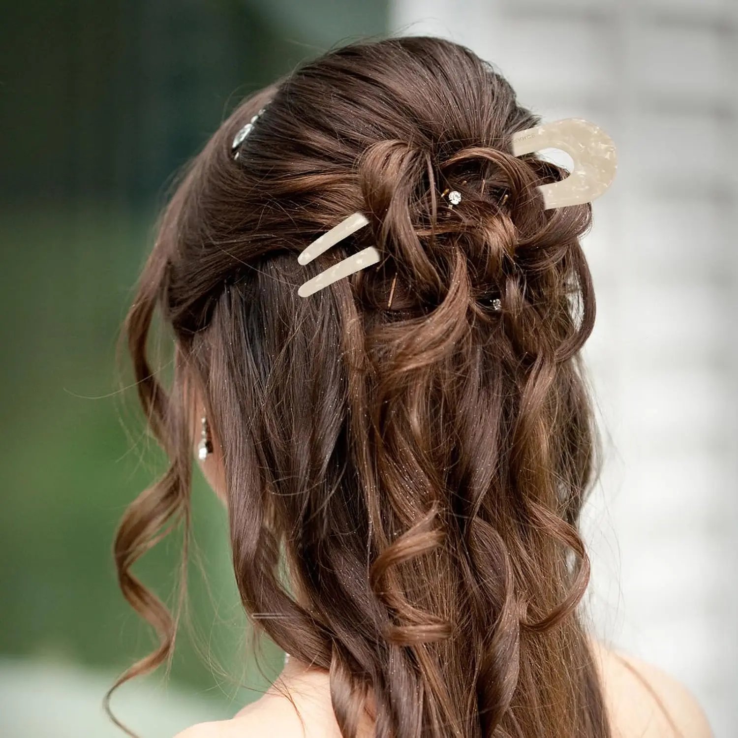 Vintage U-Shaped Hair Pin - Image 2