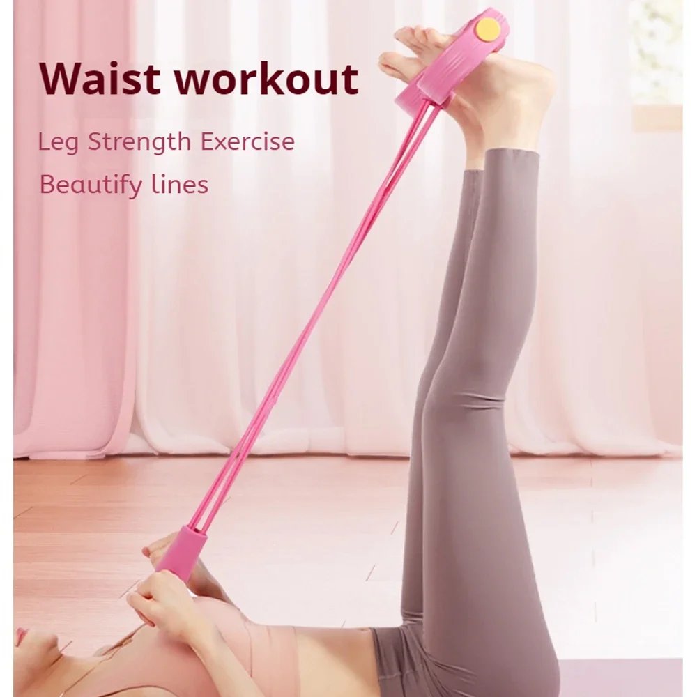 4-Tube Resistance Band Foot Pedal Puller - Image 3