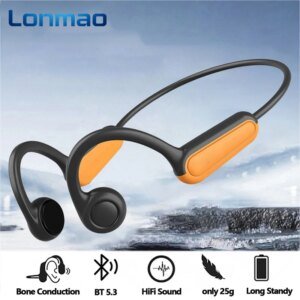 B8 Bone Conduction Bluetooth 5.3 Sports Headphones
