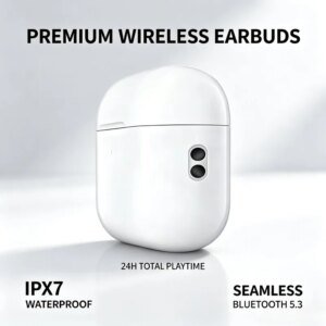 Noise-Cancelling Wireless Bluetooth Earbuds