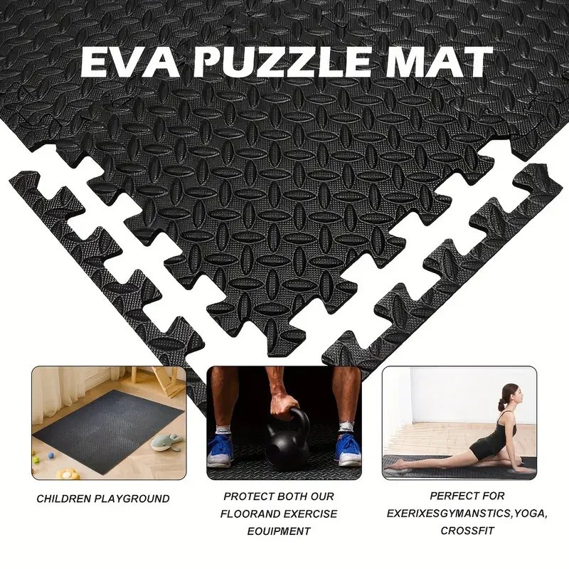 Foam Non-Slip Yoga Mat Tiles - Image 5