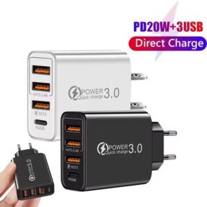 60W USB-C PD Fast Charger