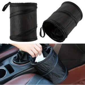 Collapsible Hanging Car Bin, Leak-Proof