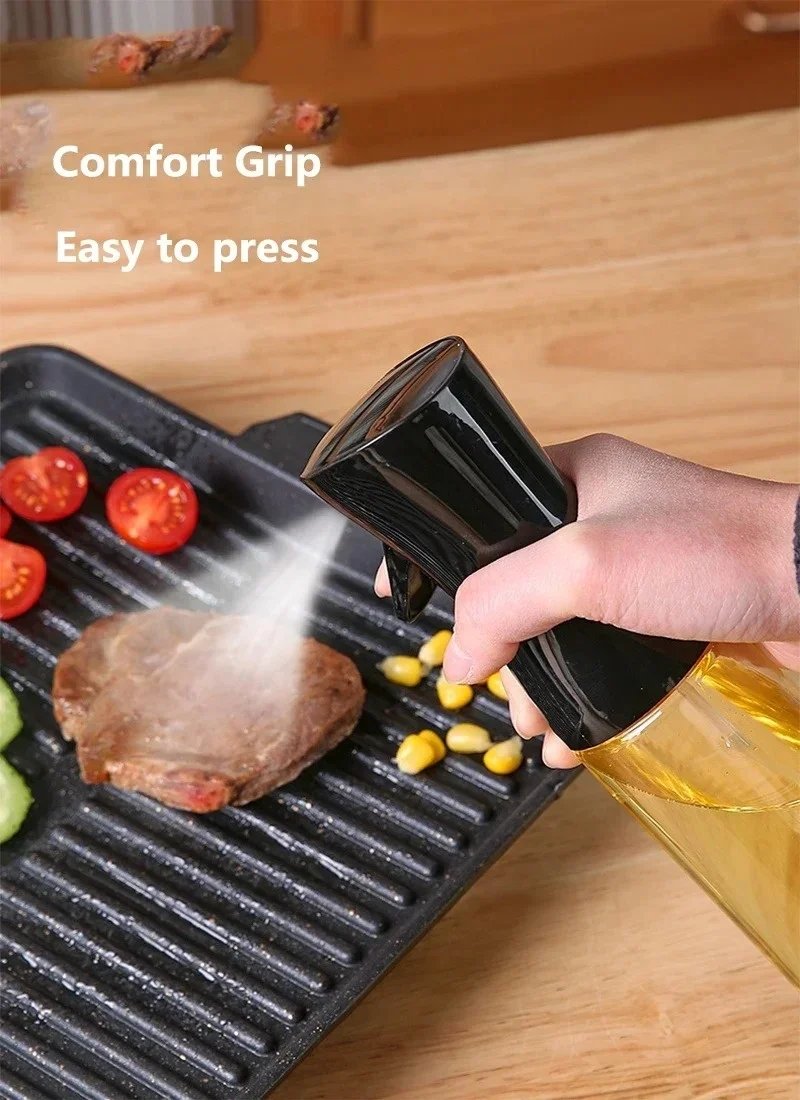 200ml/300ml500ml Oil Spray Bottle Kitchen BBQ Cooking Oil Kettle Baking Roasting Picnic Cooking Supplies Sauce Sprayer Container