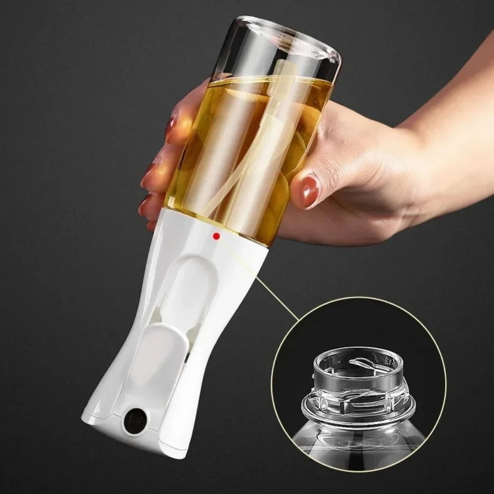 200ml/300ml500ml Oil Spray Bottle Kitchen BBQ Cooking Oil Kettle Baking Roasting Picnic Cooking Supplies Sauce Sprayer Container
