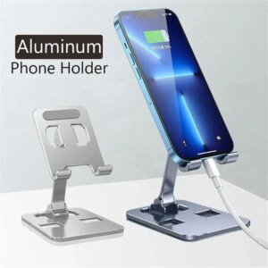 Foldable Aluminium Desk Phone Stand