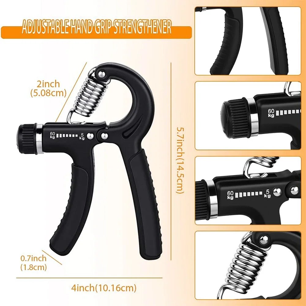 Adjustable Hand Grip Trainer, 5–60kg - Image 2