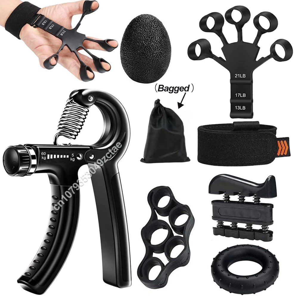 Adjustable Hand Grip Trainer, 5–60kg