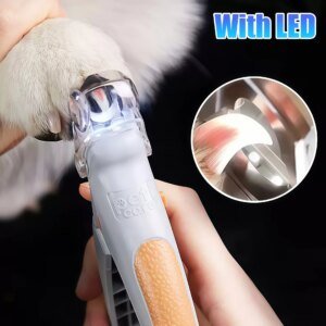 Pet Nail Clippers with LED Light