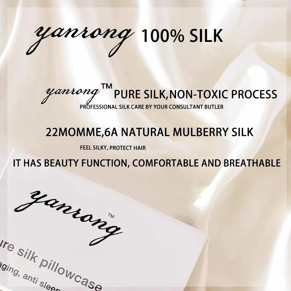 Natural Silk Hair Scrunchies, 2 Pack - Image 3