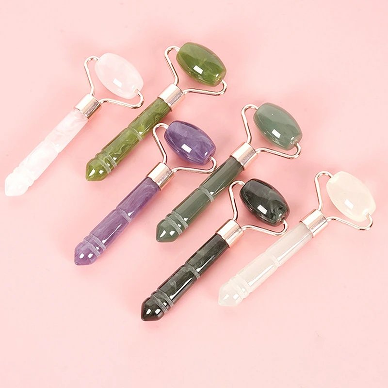 Gua Sha Jade Facial Roller - Image 2
