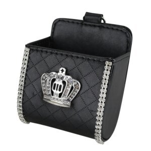 Crystal Crown Car Air Vent Organiser