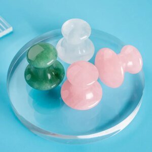 Rose Quartz Mushroom Facial Roller