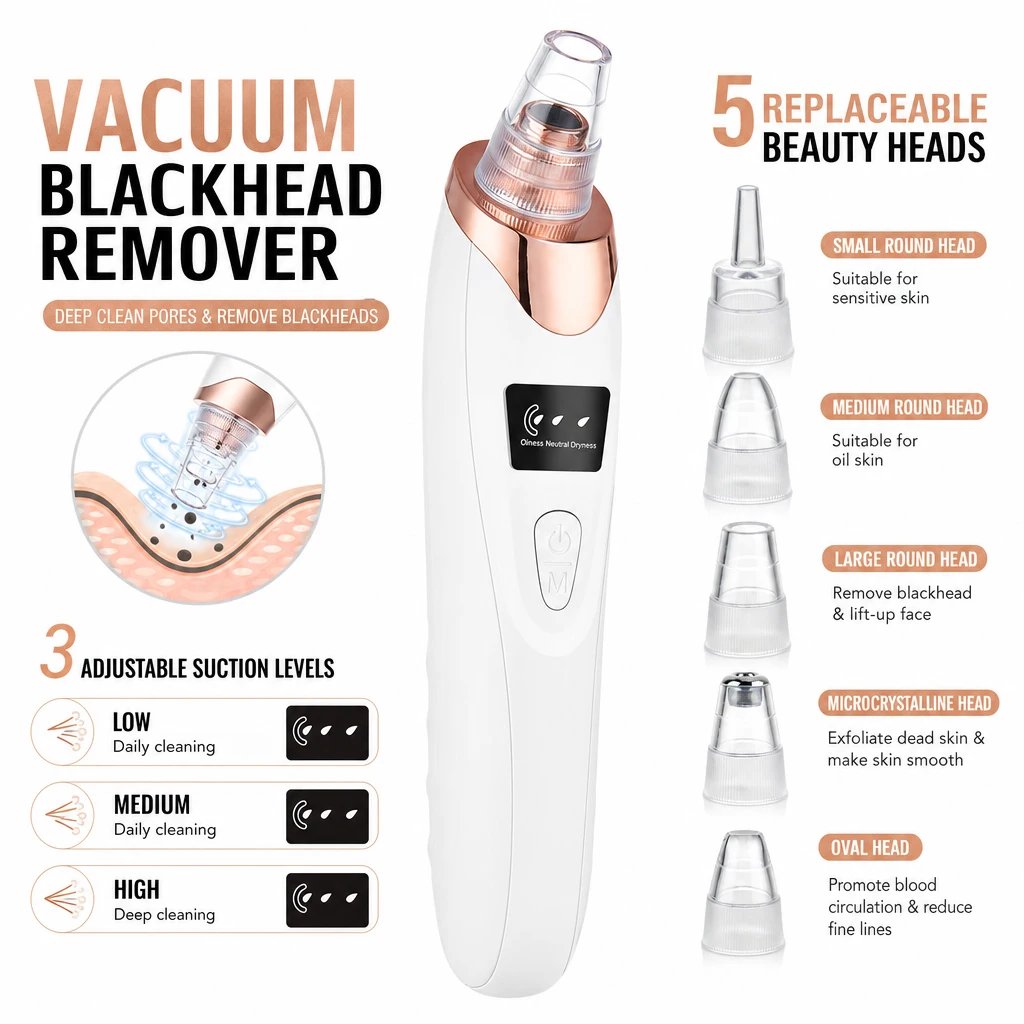 Electric Vacuum Blackhead Remover - Image 5
