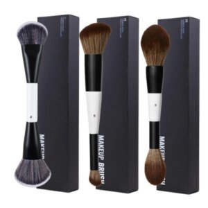 Dual-Ended Foundation & Contour Makeup Brush