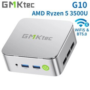 GMKtec G10 Mini PC – AMD Ryzen 5 3500U, 2.5GbE LAN