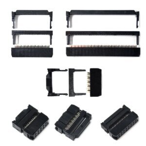 FC IDC Dual-Row Socket Connector, 2.54mm Pitch
