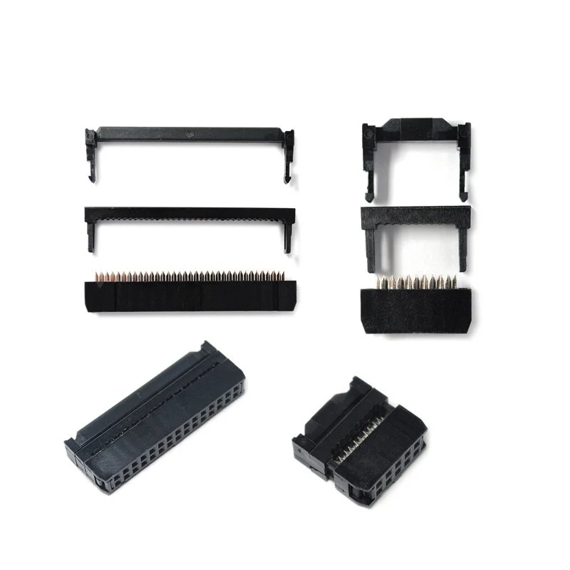 FC IDC Dual-Row Socket Connector, 2.54mm Pitch - Image 2