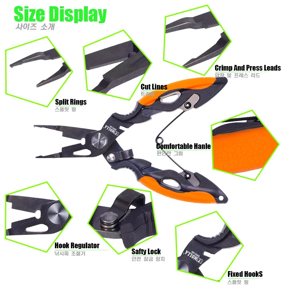 Stainless Steel Multifunction Fishing Pliers - Image 4