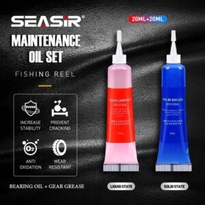 Fishing Reel Grease & Bearing Oil Set