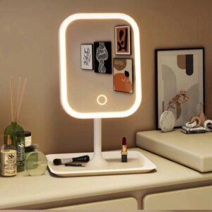 Rechargeable LED Vanity Mirror with 3 Light Colours