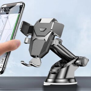 Suction Cup Car Phone Holder, 360° Rotating